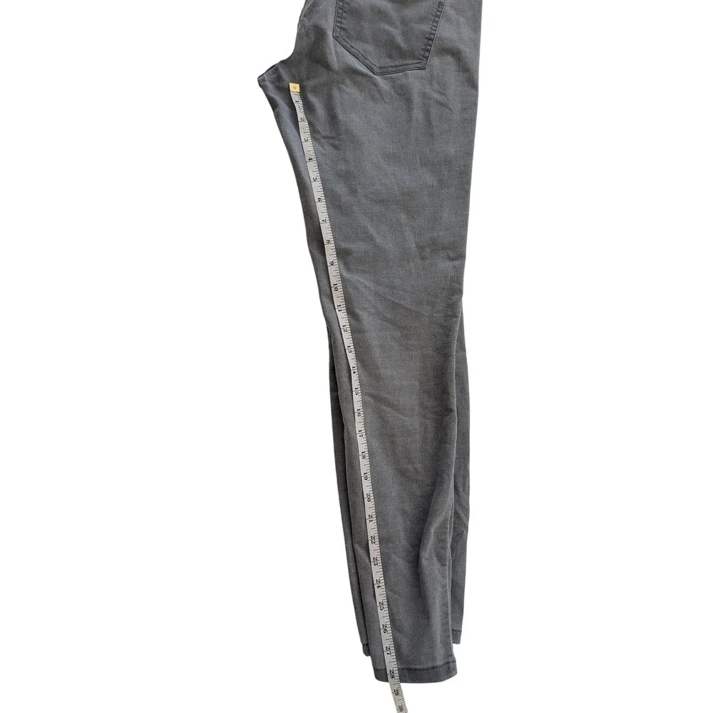 Toad&Co Sequoia Skinny Pants Womens 6 Gray Organic Cotton Stretch Slim‎ Jeans